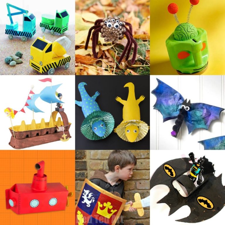 50 crafts for boys to try