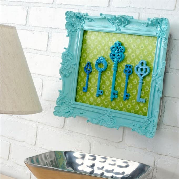 Colorful Key Wall Art for Whimsical Decor