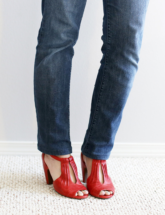 Alter Jeans from Bootcut to Skinny
