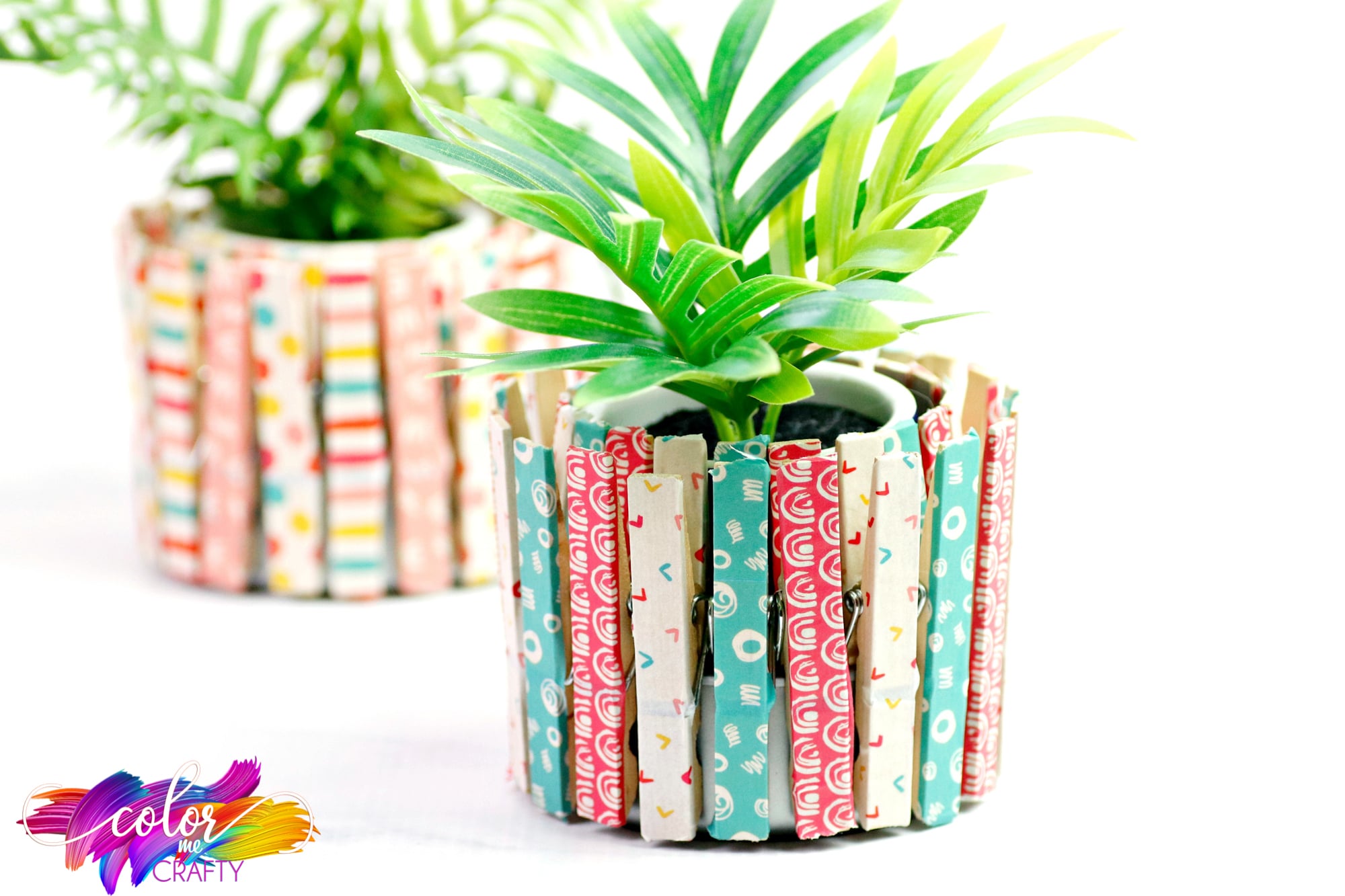 How To Make A Clothespin Planter