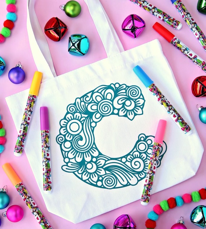Color Your Own Gift Bags