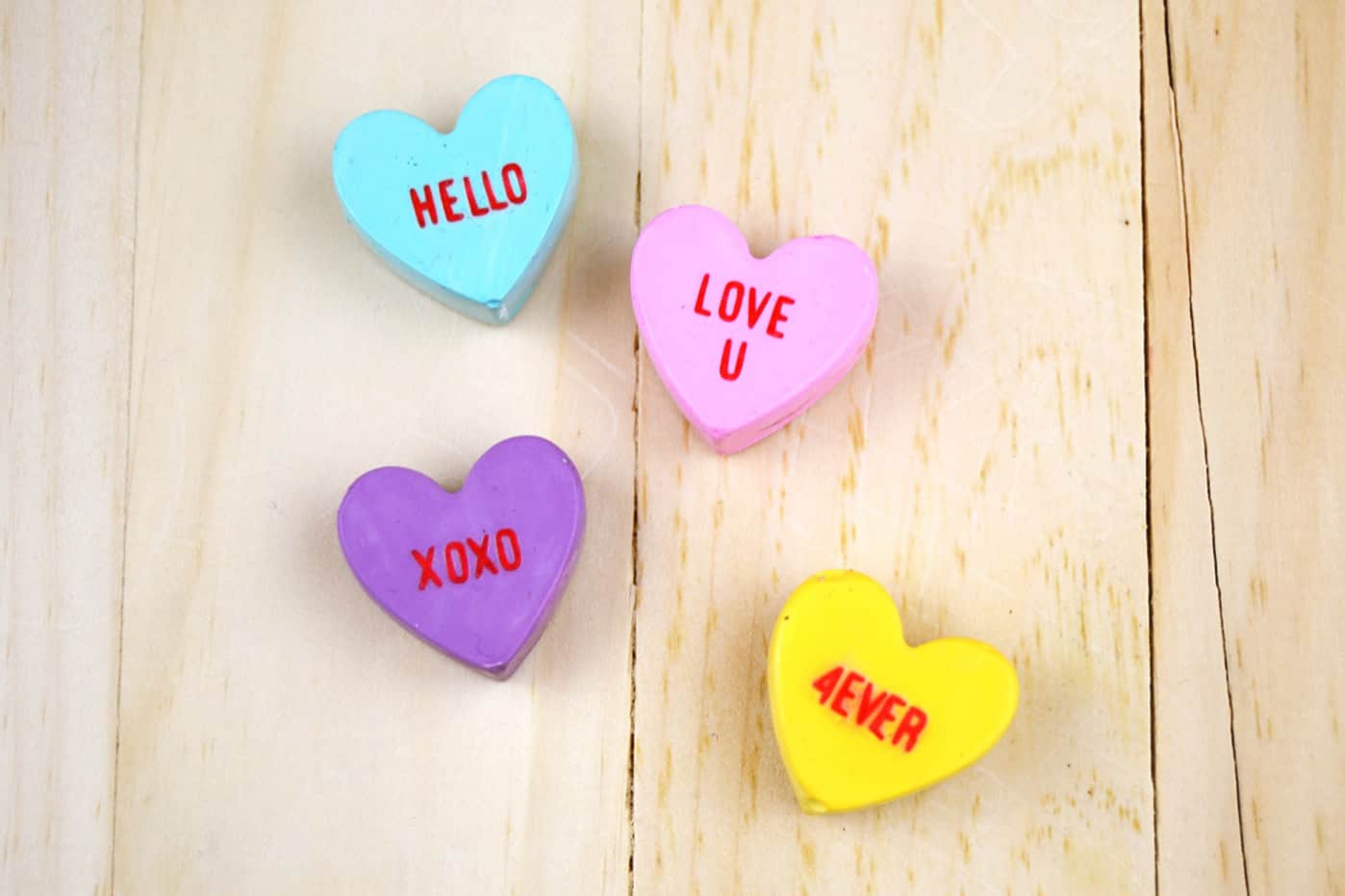 Conversation Heart Magnets