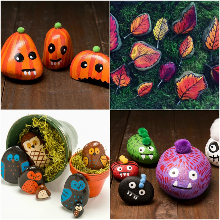 Cool Halloween rocks