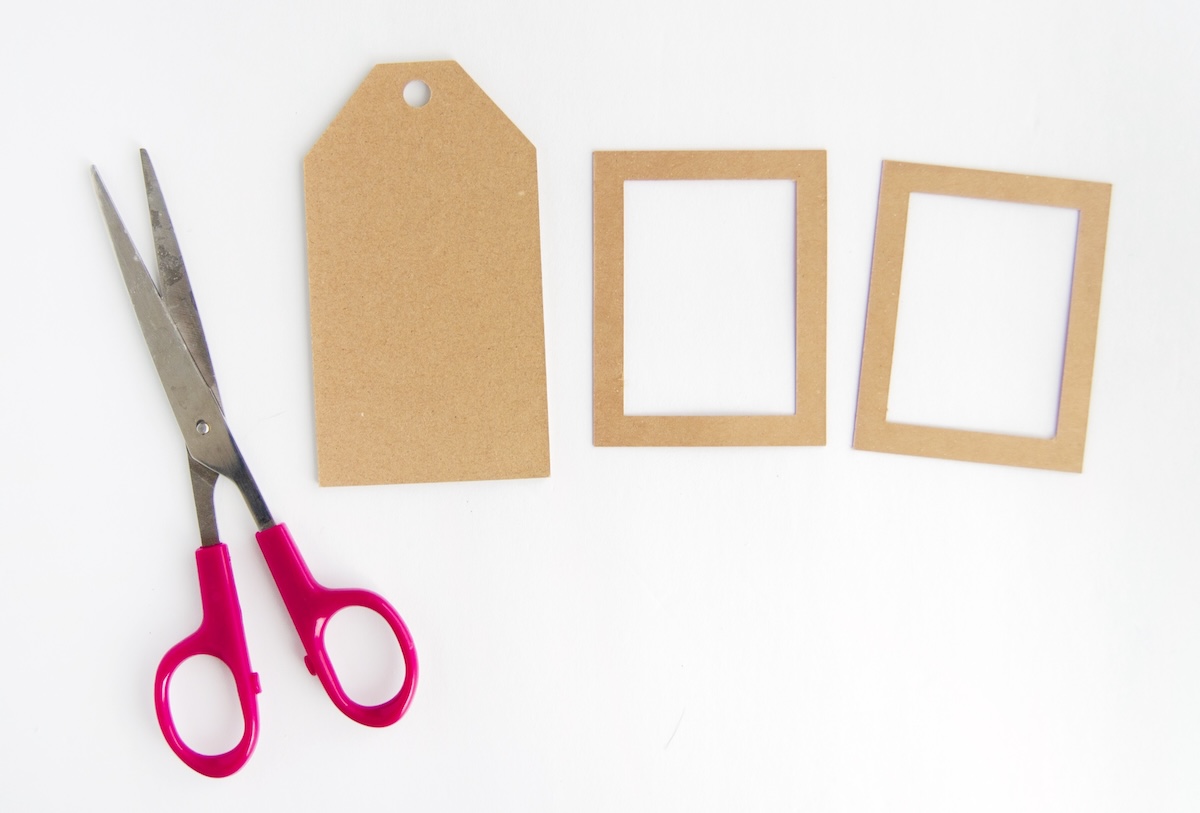 Cut The Cardboard Base Pieces
