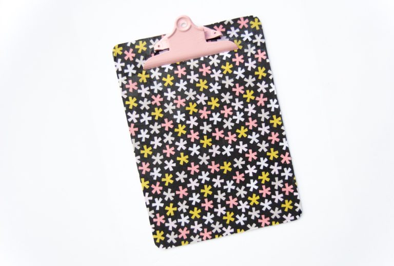 decorate a clipboard