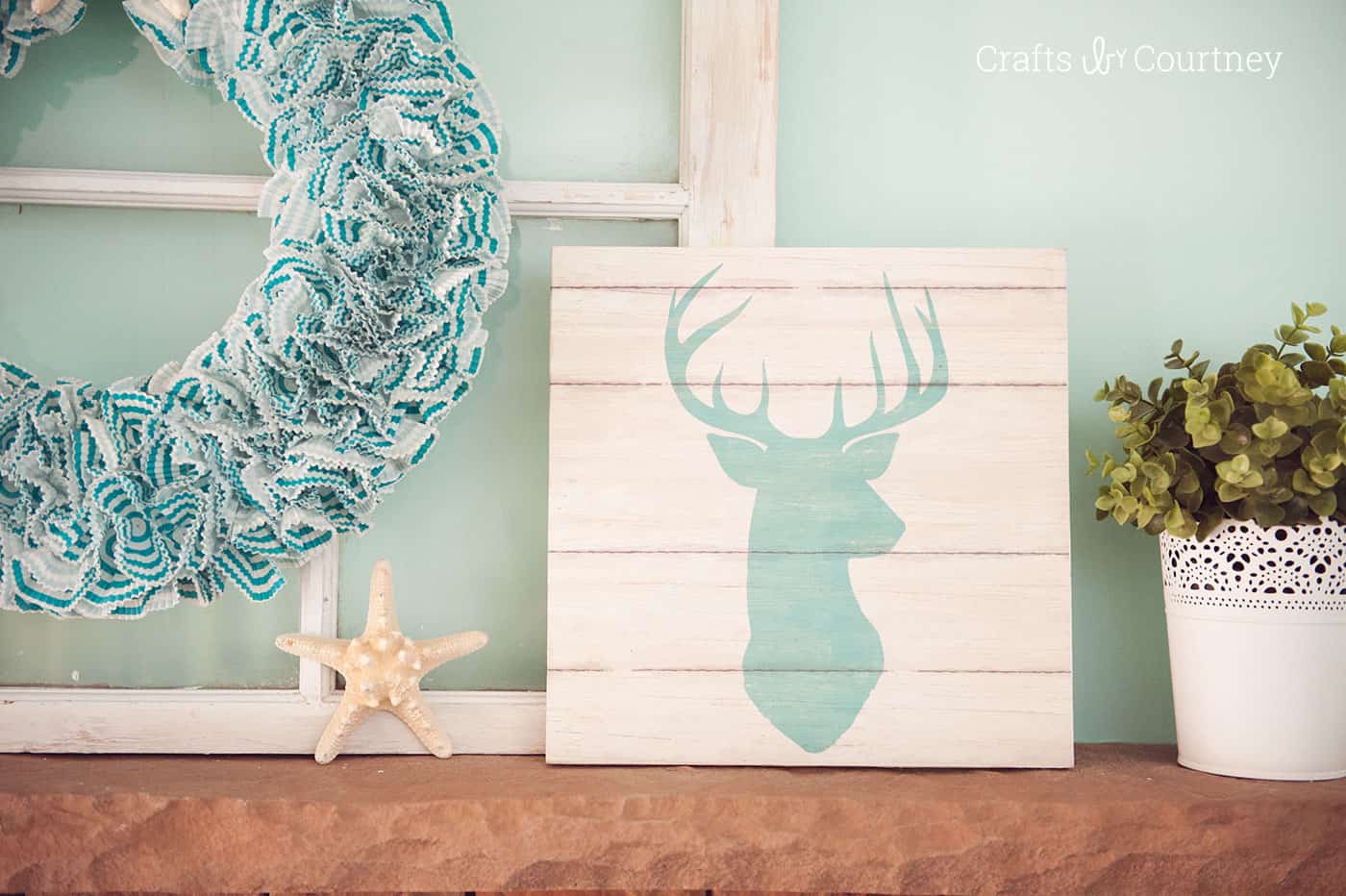 scrapbook paper wall art decor