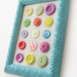 DIY Button Wall Art