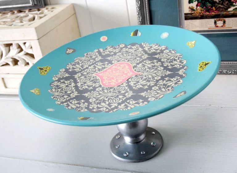 DIY cake stand