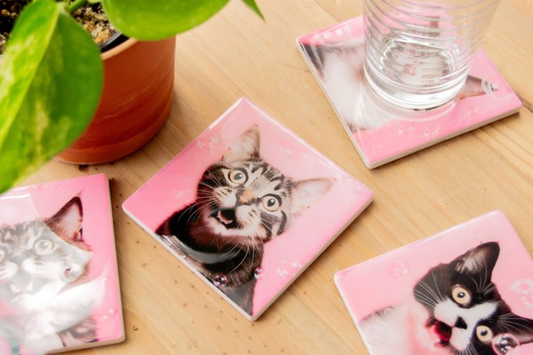 diy ceramic coasters