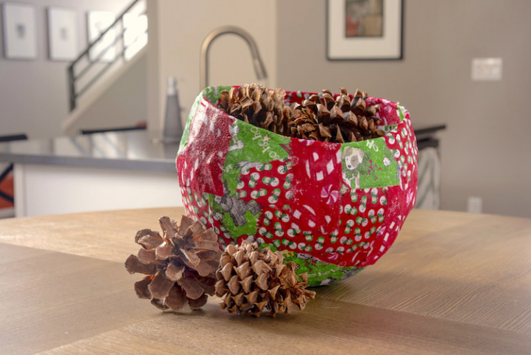 DIY Christmas bowl