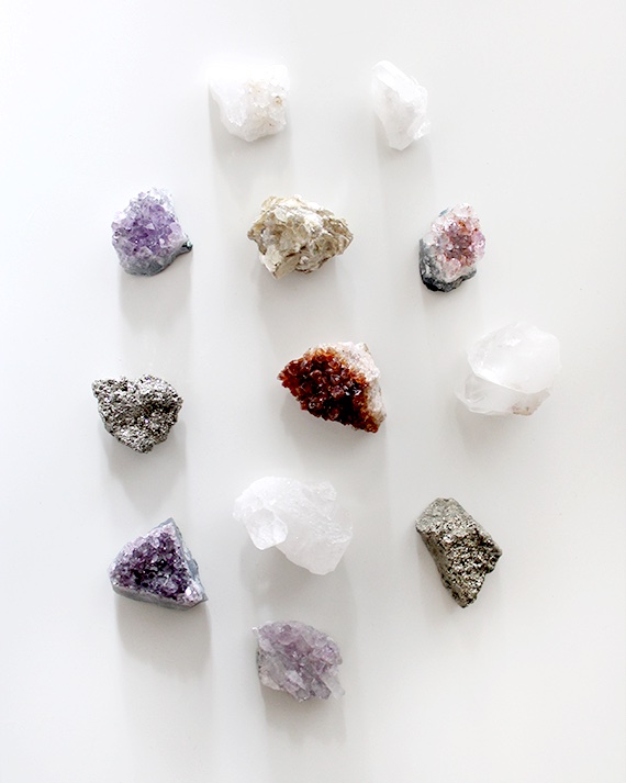 DIY Raw Crystal Magnets