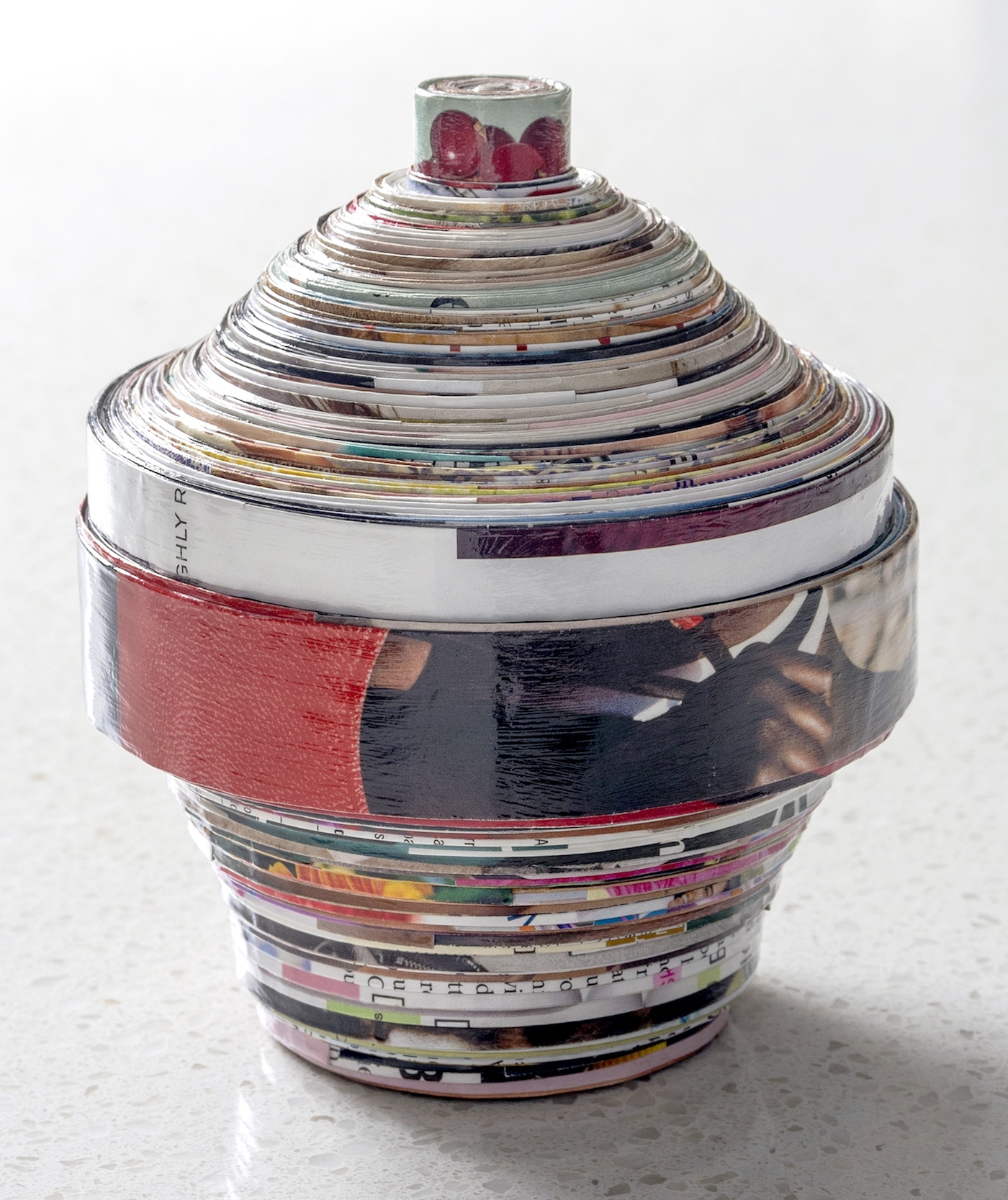 DIY Magazine Bowl