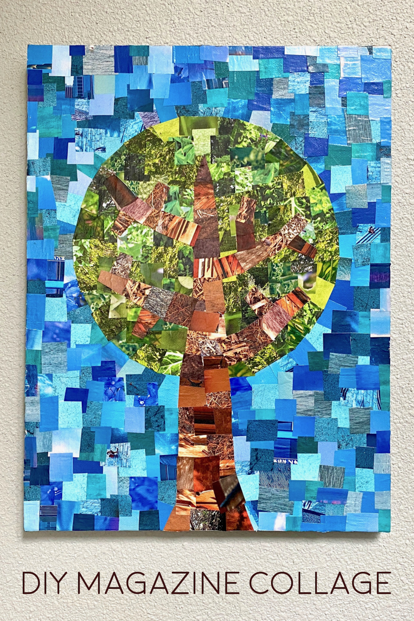 DIY Magazine Collage