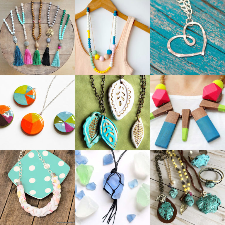 DIY necklaces for crafts or gifts feature image