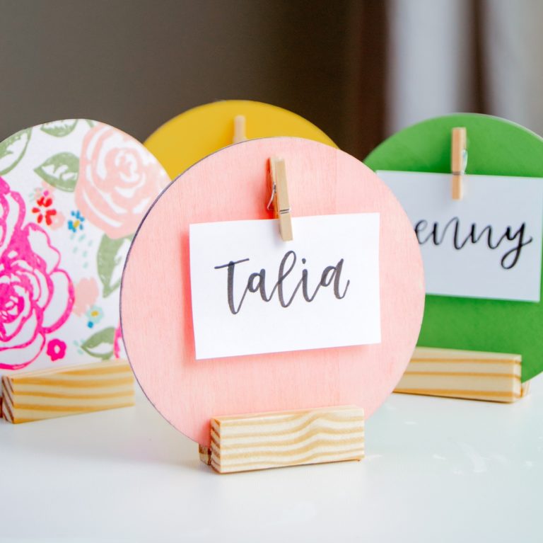 diy place card holder