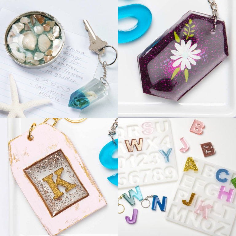DIY Resin Keychains Make Great Handmade Gifts
