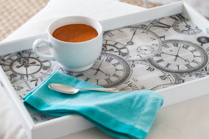DIY Serving Tray Makeover