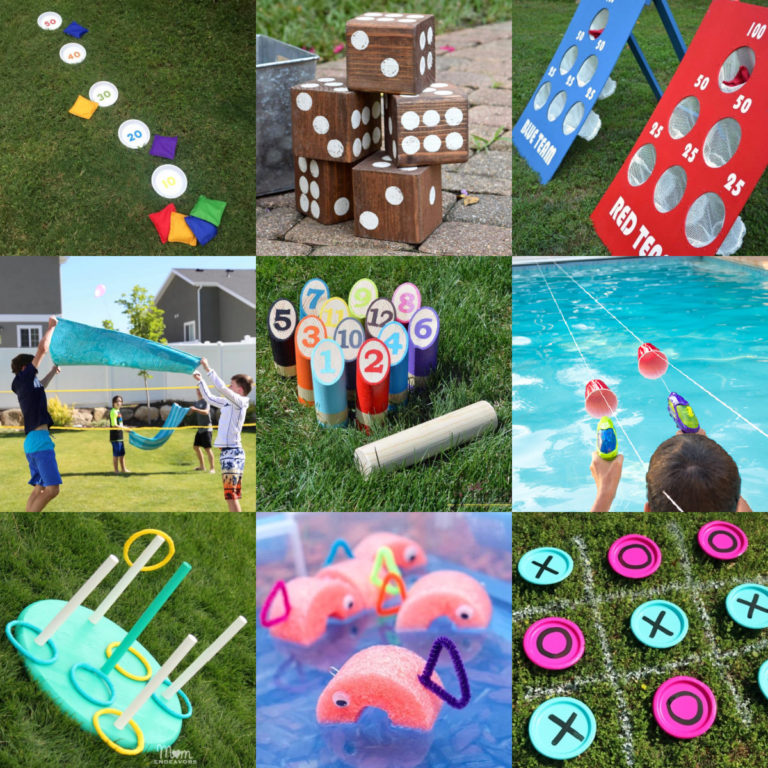 DIY yard games