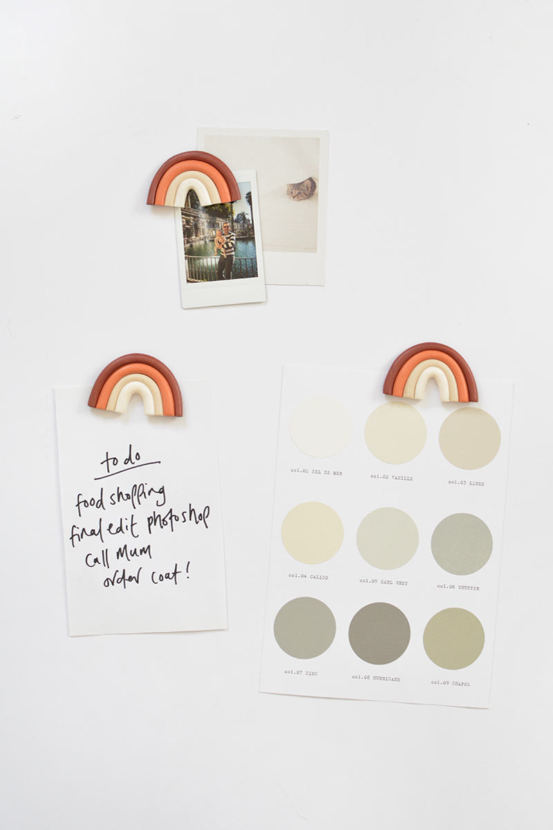 DIY Rainbow Magnets