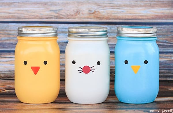 Easter Mason Jar Trio