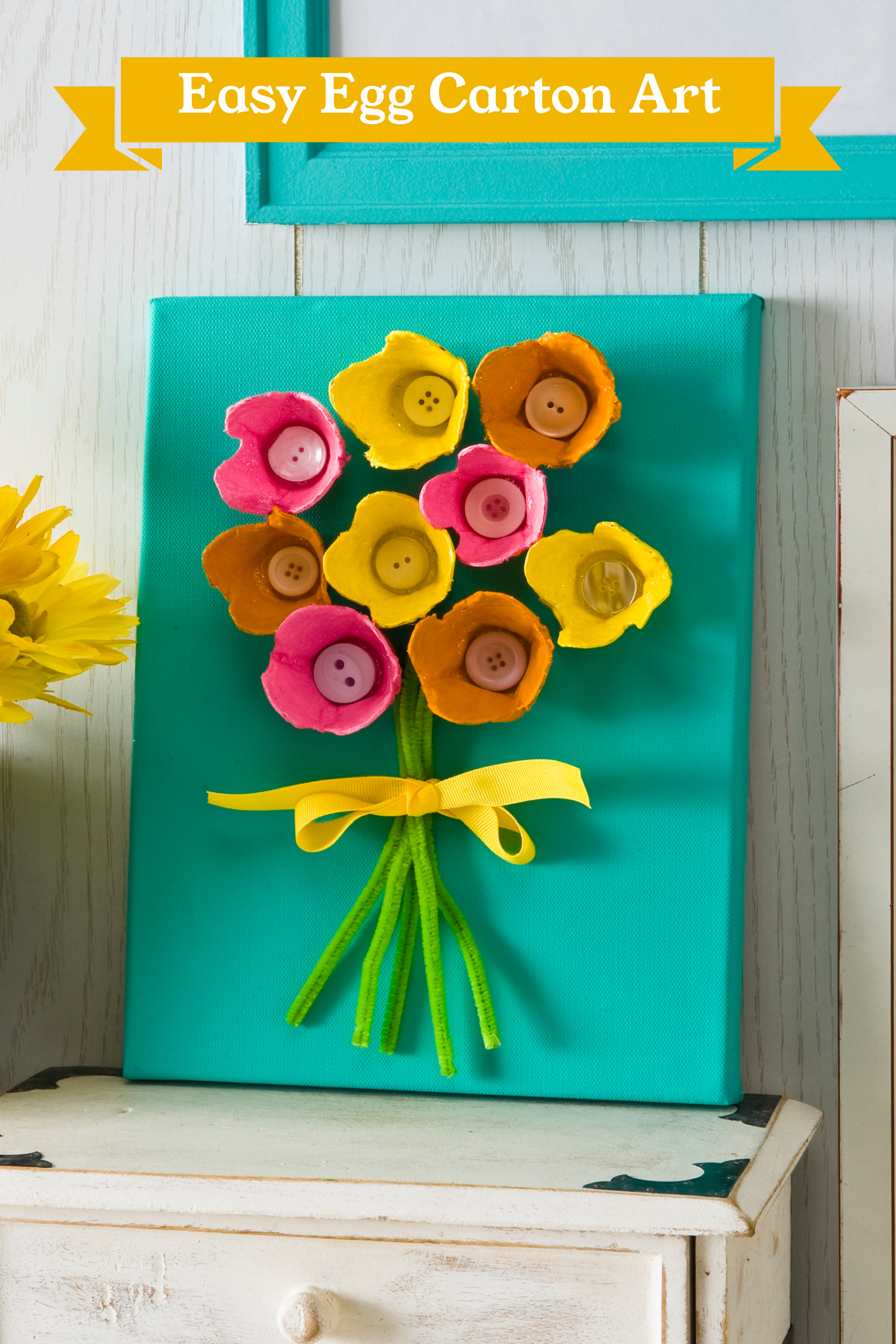 Easy Egg Carton Art