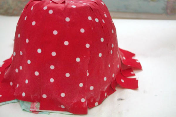 DIY fabric bowl