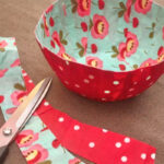 Mod Podge fabric bowls