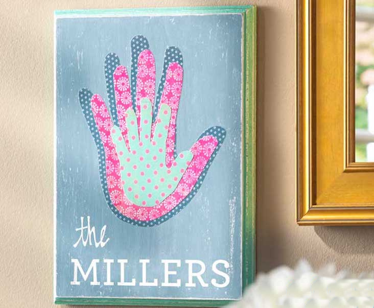 Family Handprint Canvas