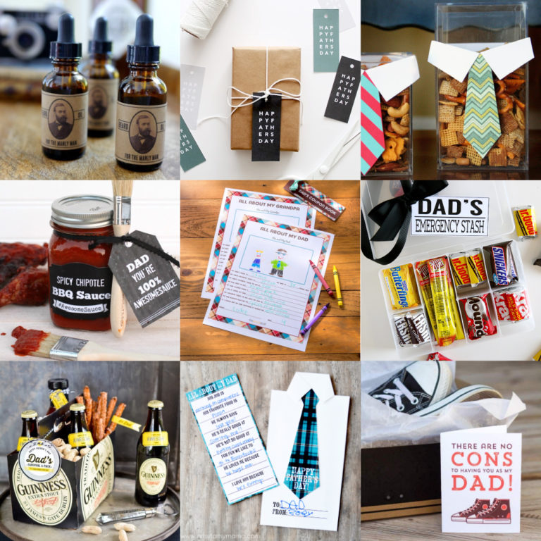 Free Father's Day printables feature image