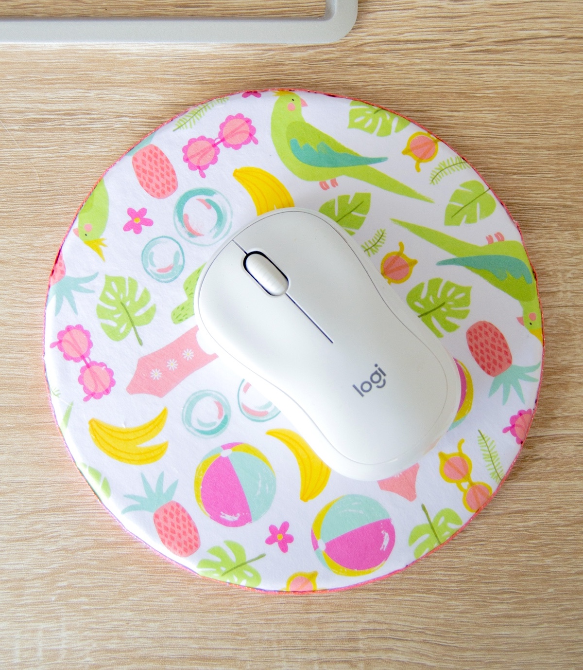 homemade mouse pad