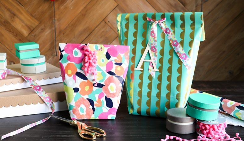 How to Make a Gift Bag from Wrapping Paper
