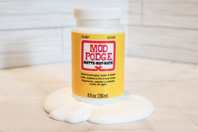 how to make slime with Mod Podge