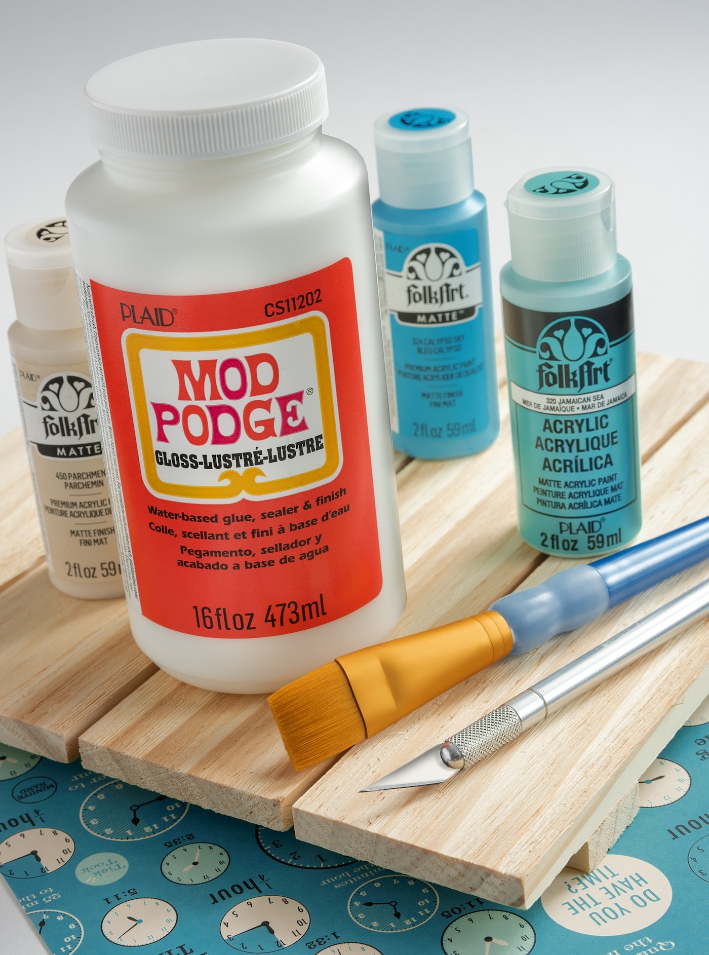 how to use Mod Podge