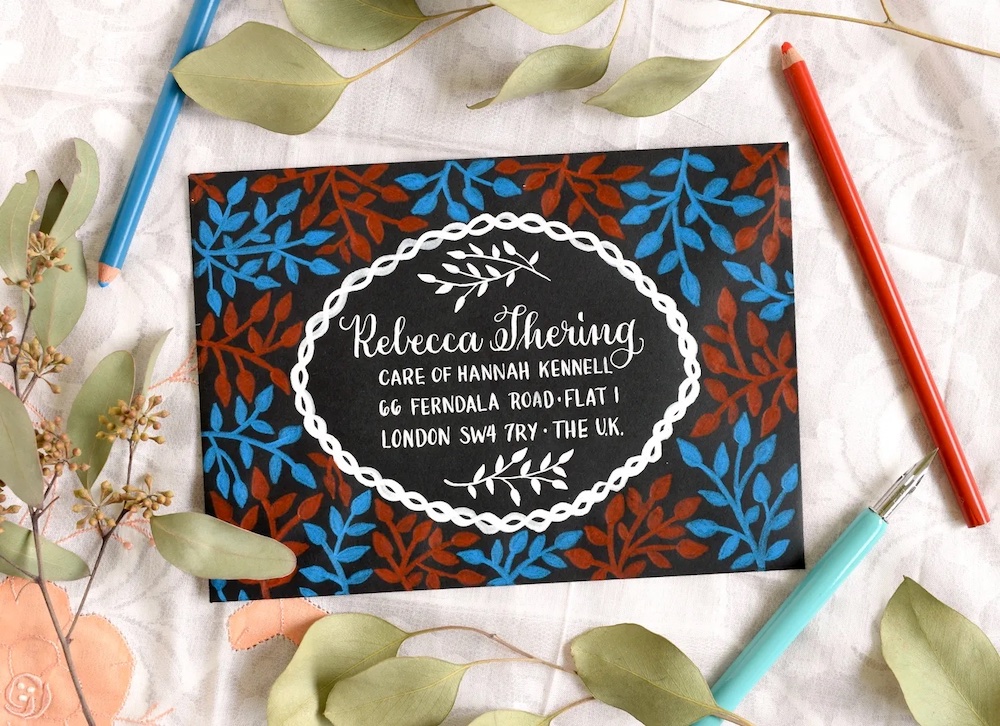 Laurel Branch Decorated Envelopes
