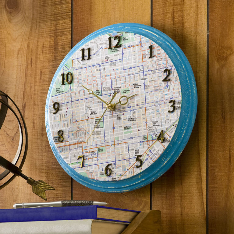 Map clock feature image