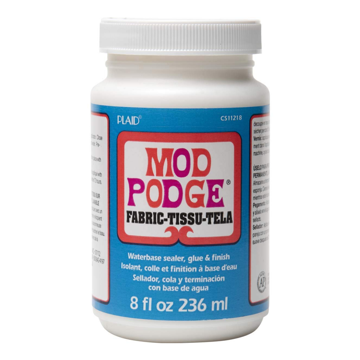Mod Podge Fabric bottle