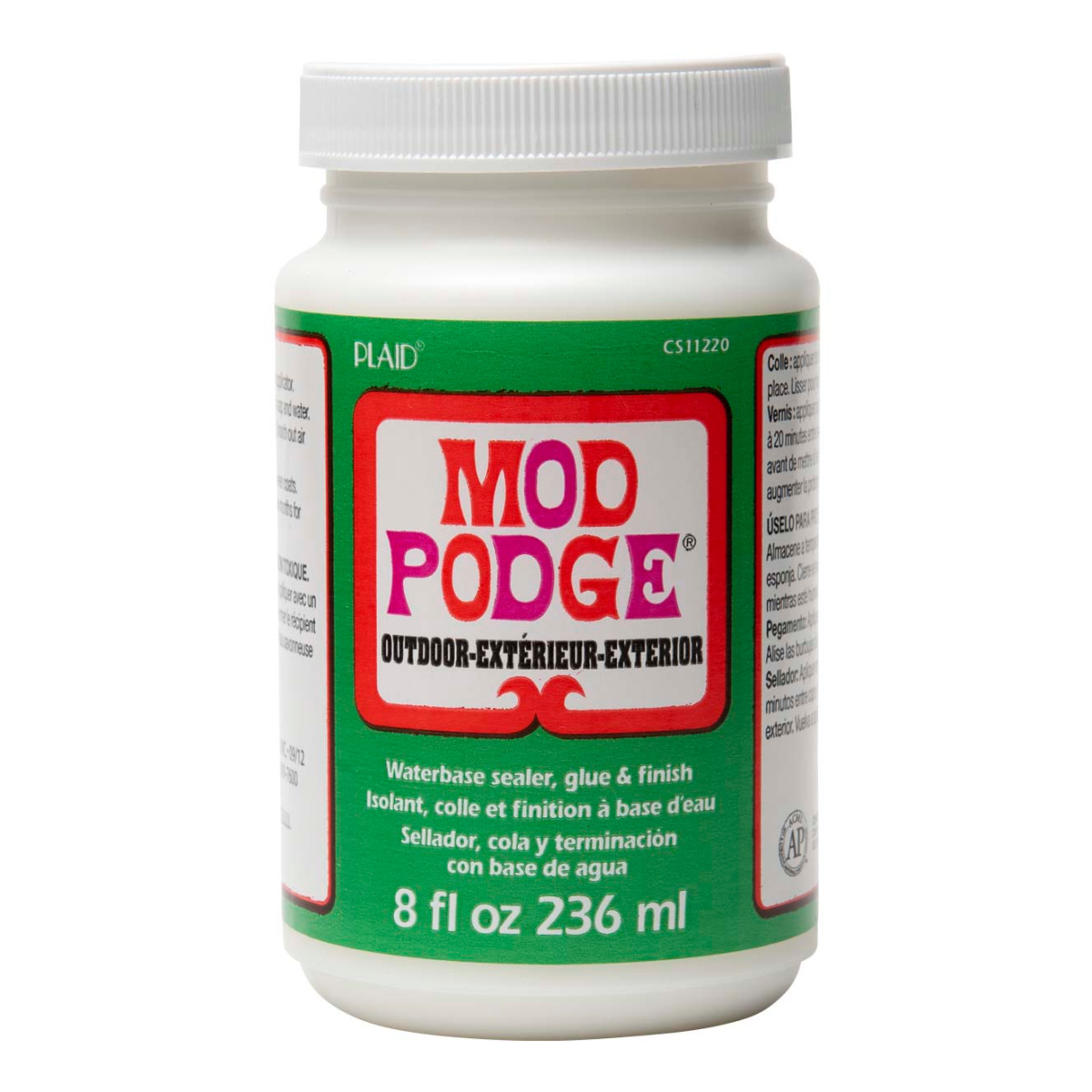 Mod Podge Outdoor bottle