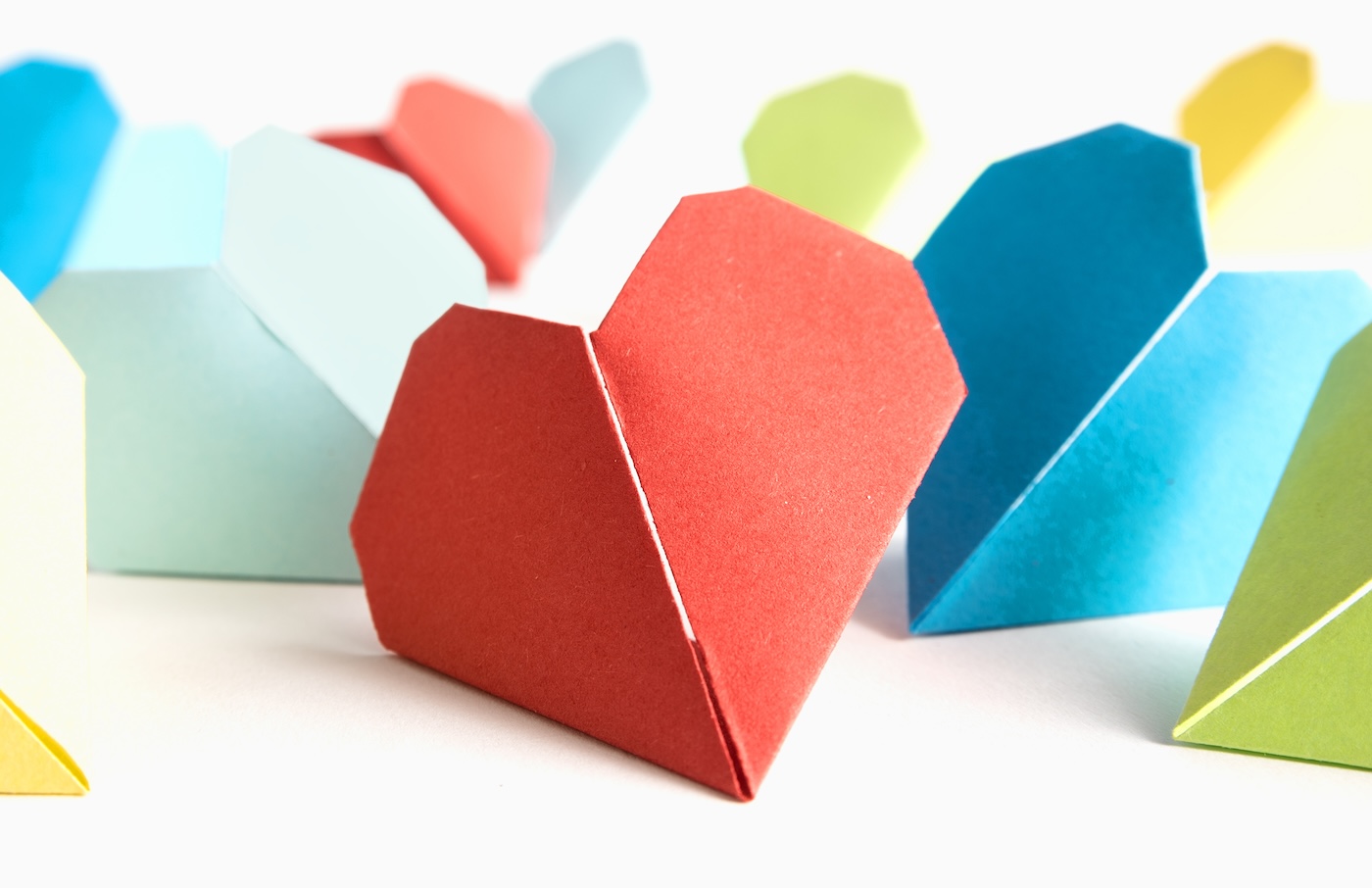 origami heart