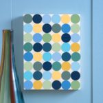 paint swatch wall art