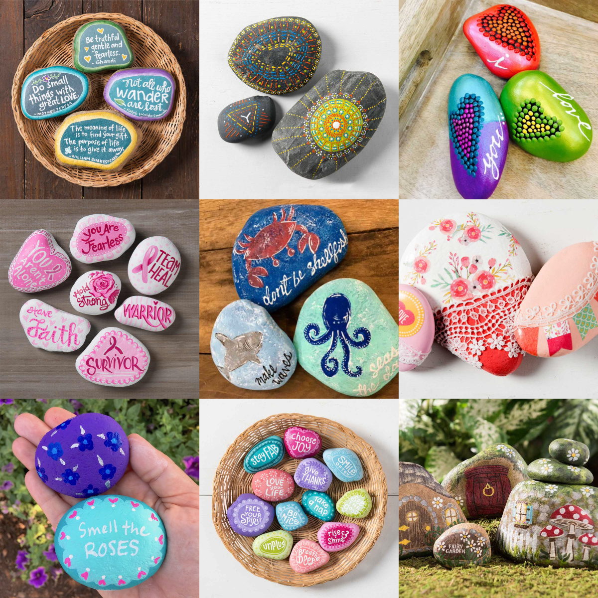 Painted rocks feature image