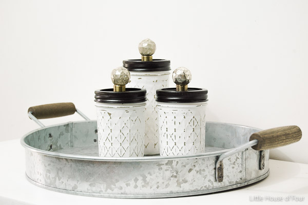 Painted and Distressed Storage