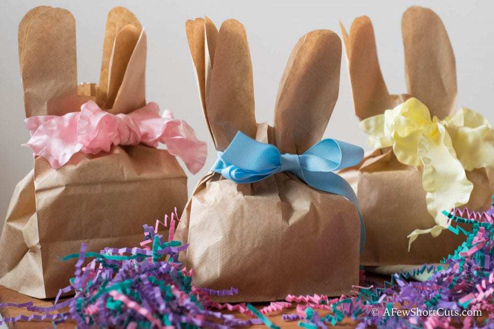DIY Paper Bag Bunny Treat Bags