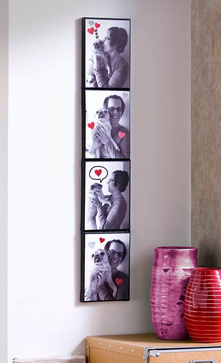 DIY Photo Booth Simple Canvas Art
