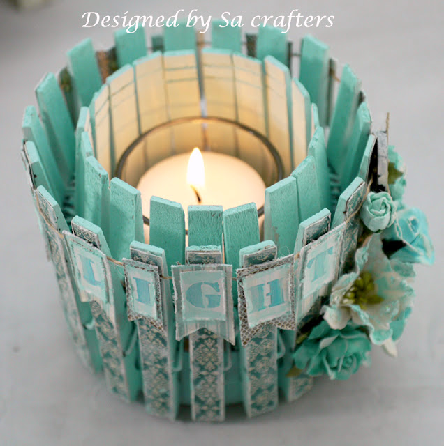 Tin Can Votive Holder